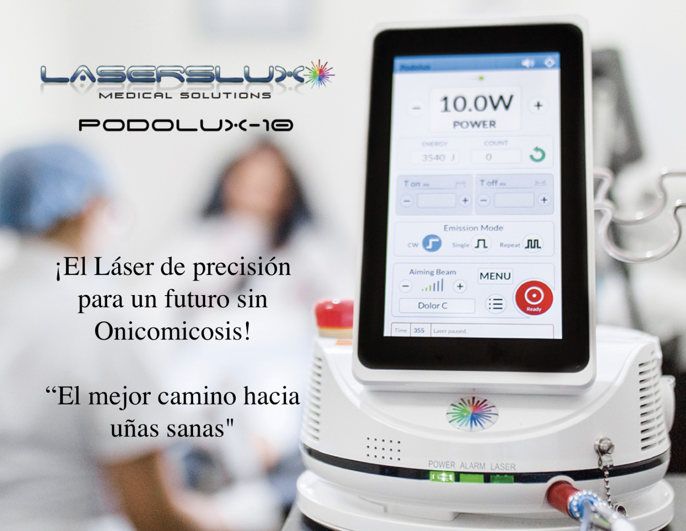 Aparatologia Laser para Hongos