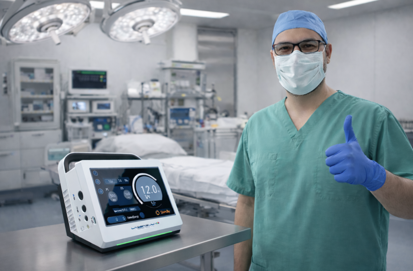 Láser para Proctología